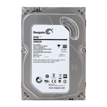 希捷(Seagate) 2TB ST2000VX000 7200轉64M SATA 6Gb/秒 監控級硬盤