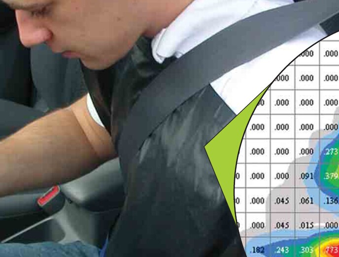 汽車壓力分布測量系統